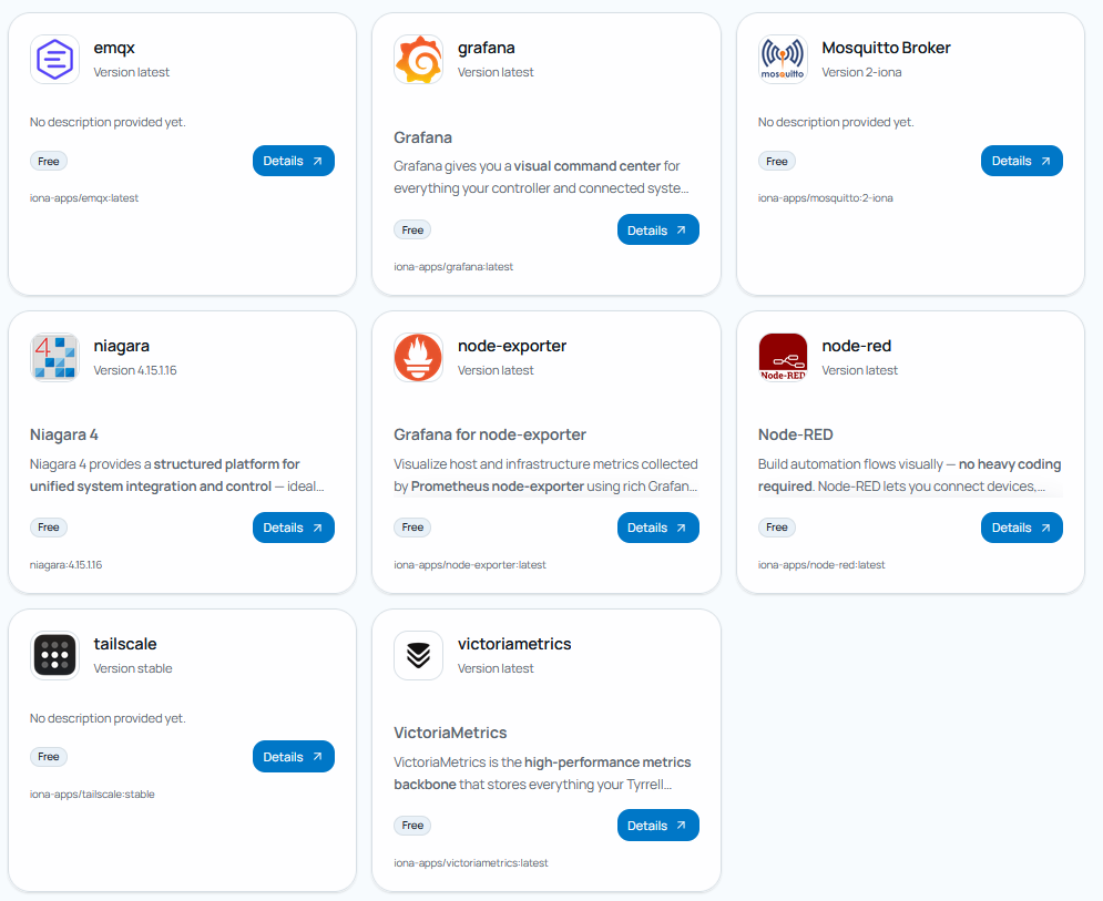 IonaSphere marketplace